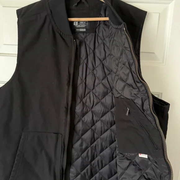 Vintage Carhartt Vest Men Canvas Quilted Lined - Picture 5 of 5